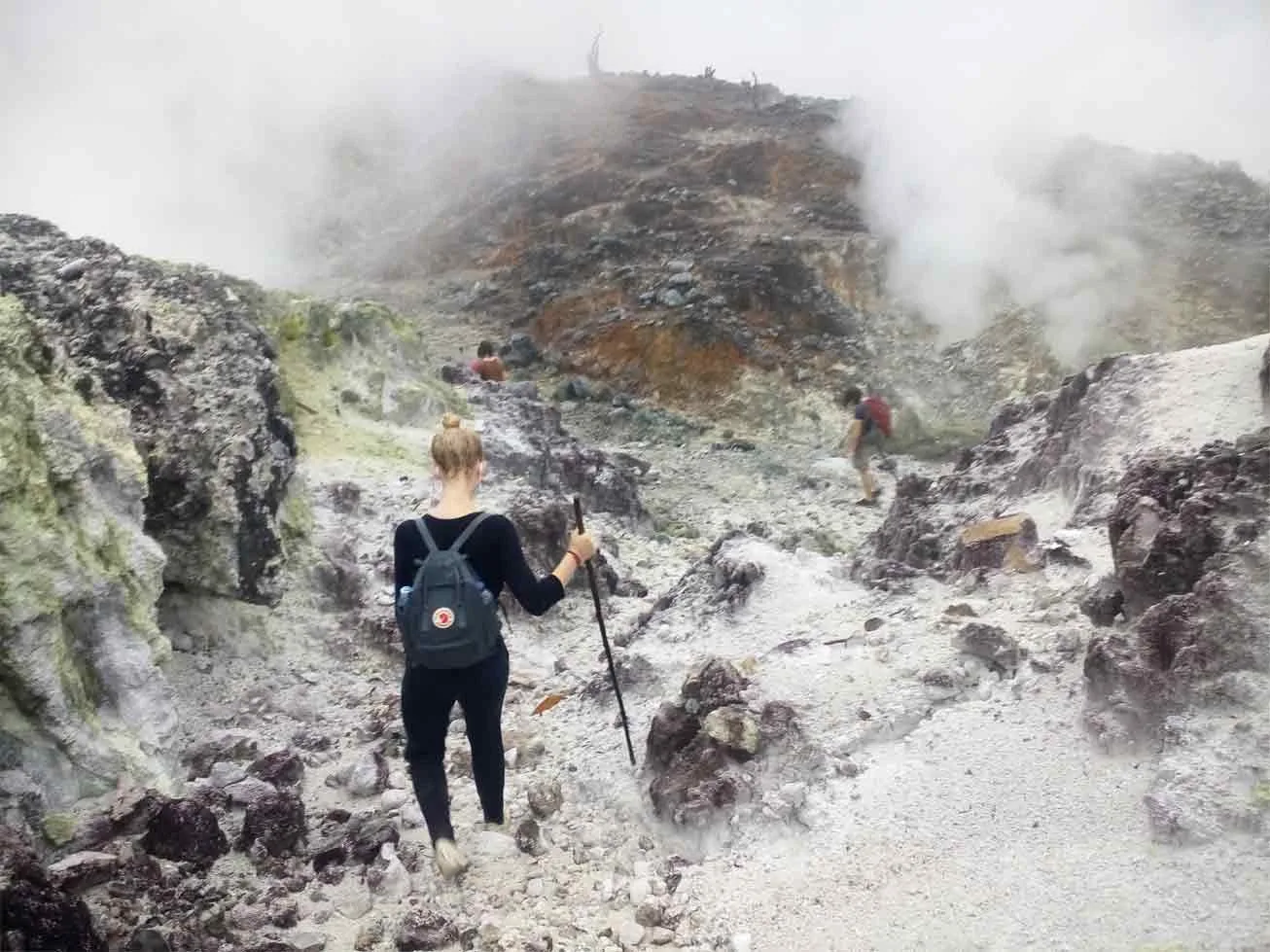 Hiking Active Crater Kawah Ratu