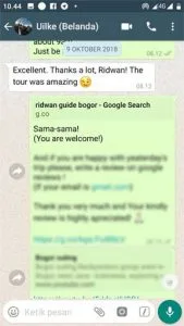 WhatsApp Review from Lucas, France