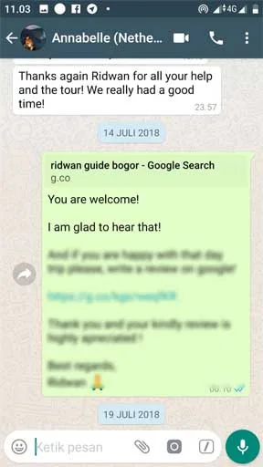 volcano near jakarta - treveller's review by whatsapp - 04