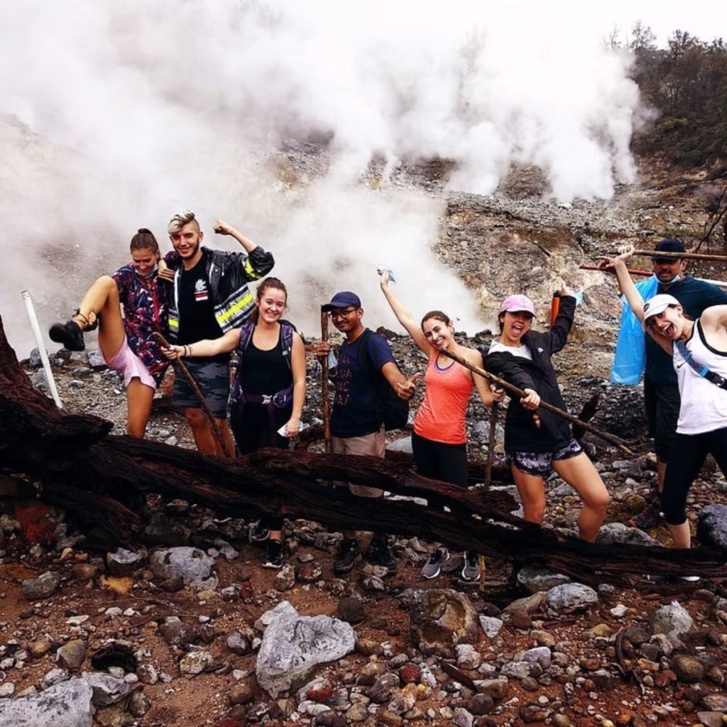 Bogor volcano hike + Jungle trekking adventure