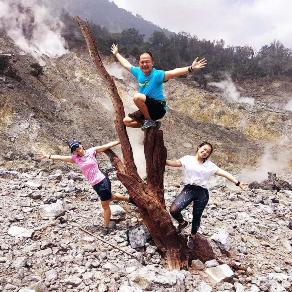 Bogor volcano hike + Jungle trekking adventure