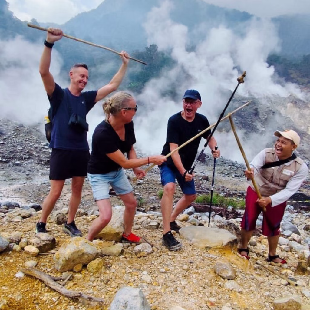 Bogor volcano hike + Jungle trekking adventure