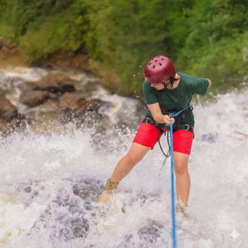 Canyoning Action