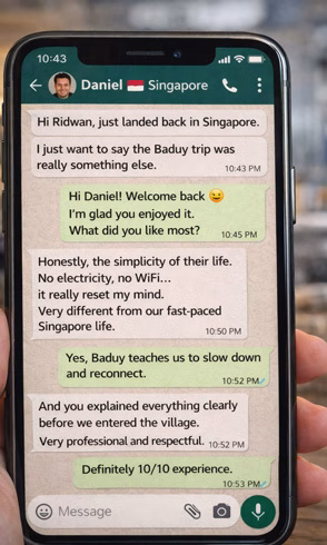 Testimoni Baduy Daniel