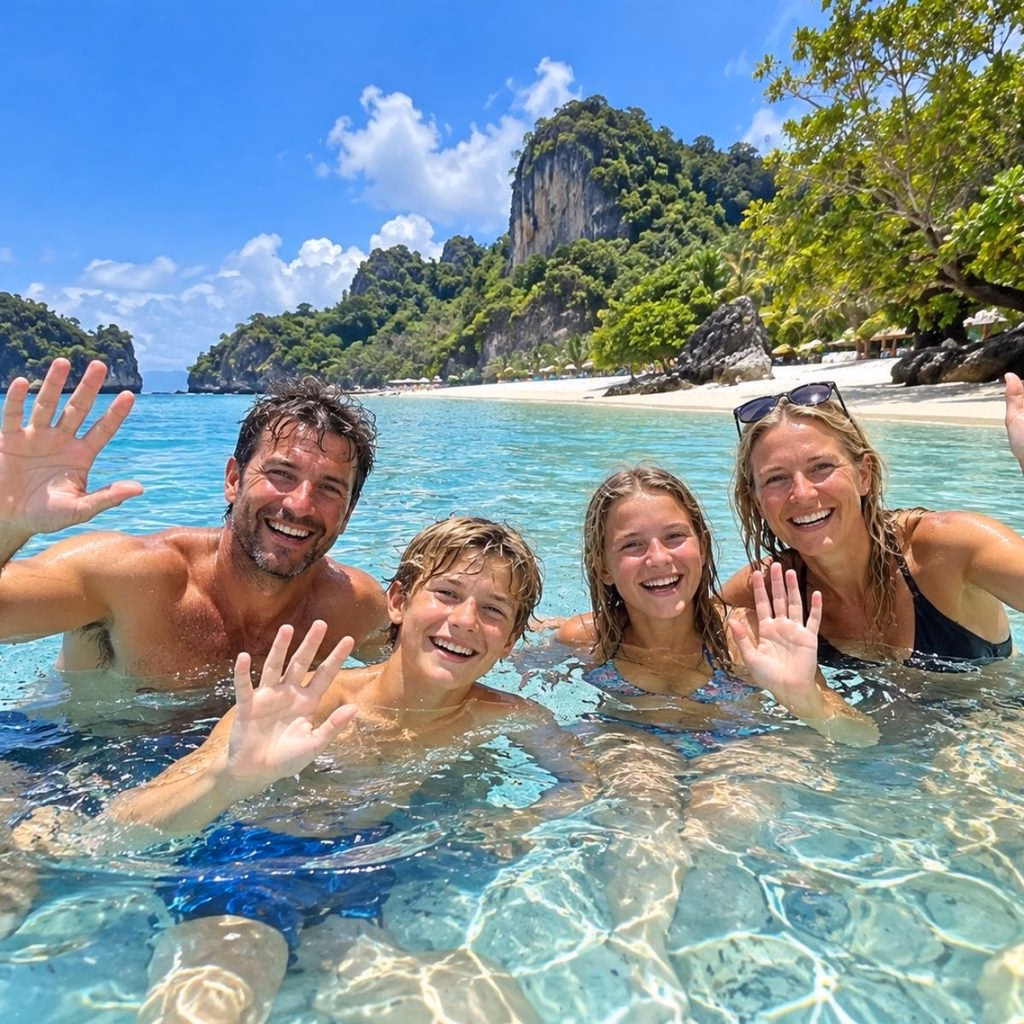 Thousand Island Family Snorkeling Tour by Ridwan Guide Bogor