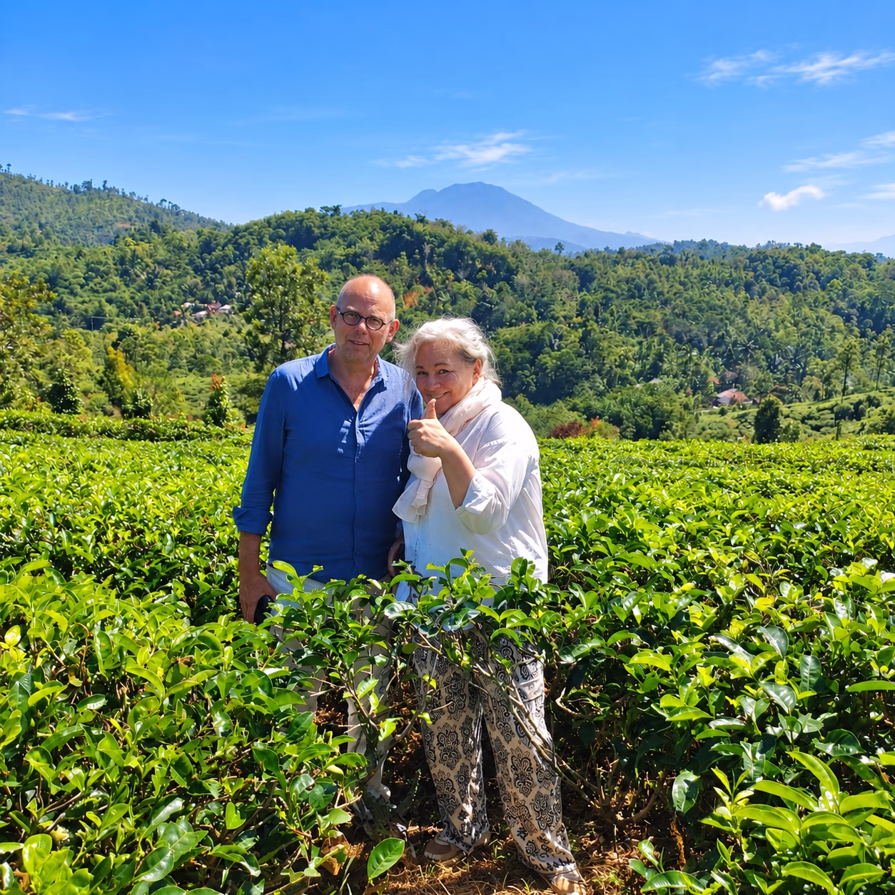 Happy Travelers with Ridwan Guide